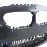 Frontstoßstange im Sportlook mit schwarzen Lüftungsschlitzen, geeignet für BMW 5er F10 F11 10-13-image-6206592