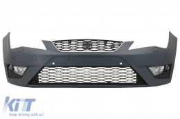 image-16-Frontstoßstange mit DRL-Leuchten für Seat Leon 5F 2013-10.2016 FR Design