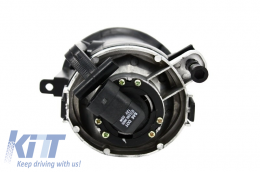 Frontstoßstange Nebellichter für BMW 3 E46 98-04 M3 Look Gitter Doppelt Streifen M Look-image-6073473