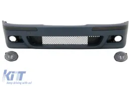 image-62-Frontstoßstange & Nebellichter Klar Chrom für BMW 5er E39 1995-2003 M5 Look