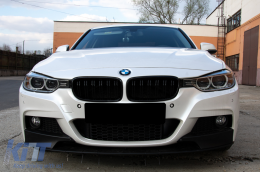 Frontstoßstange Nebellichter Spoiler für BMW 3er F30 F31 11-19 M Sport Look-image-6070040