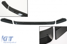 image-26-Frontstoßstange Spoilerlippe für BMW X3M G01 X4M G02 2018-2020 M Sport Carbon-Look