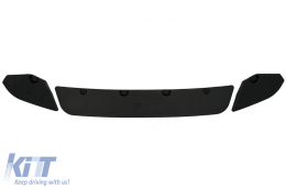 Frontstoßstange Spoilerlippe passend für BMW X4 G02 2018+ Glänzend schwarz-image-6083024