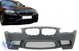 Frontstoßstange Stoßstange für BMW 5er F10 F11 2011-2017 M5 Design PDC SRA-image-6074815