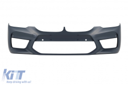 Frontstoßstange Typ M5 geeignet für BMW 5er G30, G31 2017-2019, mit Grill für ACC, mit Öffnungen für PDC-image-6231674