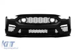Frontstoßstange Typ Mach 1 mit LED-Leuchten im Kühlergrill geeignet für Ford Mustang 2018-2022-image-6161651