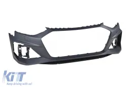 Frontstoßstange Typ RS4 geeignet für Audi A4 B9.5 Limousine, Kombi nach 2021 mit PDC-image-6163005