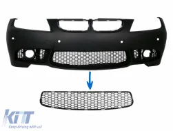 image-27-Frontstoßstange unteres Gitter für BMW 3 E90 E91 Pre-LCI E92 E93 Pre-LCI 04-09 M3 Look