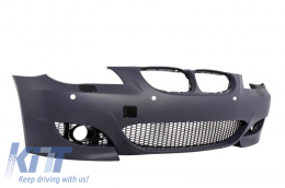 Frontstoßstange  für BMW 5er E60 E61 03-07 Unterer Kühlergrill M5 Design PDC 24mm-image-5992285