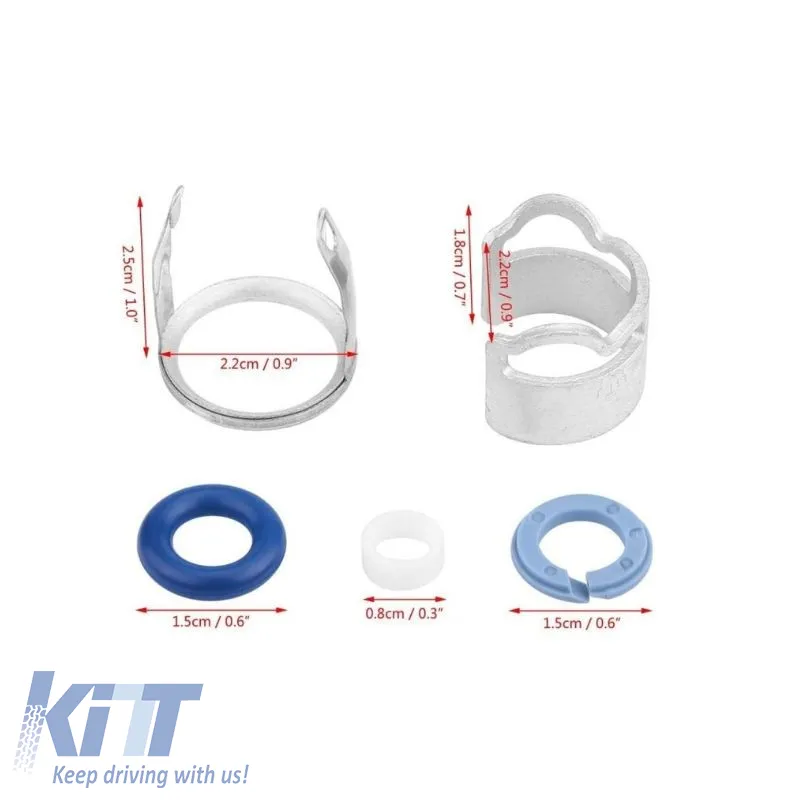 Fuel Injector Seal Kit suitable for Audi / VW Engines 2.8 FSI / 3.2 FSI / 4.2 FSI OEM: 06E998907G