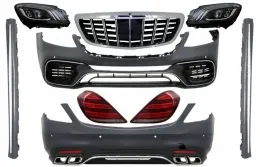 image-2-Full Convesion Body Kit prikladan za MERCEDES S-Class W222 Facelift (2013-2017) S63 Dizjan