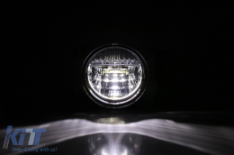 Full LED Фарове за мъгла 4 инча подходящи за Jeep Wrangler JK TJ JL (1996-2018)-image-6080576