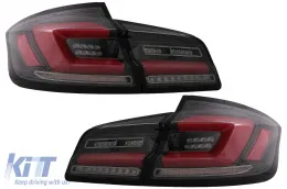 image-60-Full LED Bar Taillights suitable for BMW 5 Series F10 (2011-2017) Black Line Dynamic Sequential Turning Signal