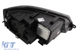 Full LED DRL Scheinwerfer für VW Transporter Caravelle Multivan T5 10-15 Dynamisch-image-6089558