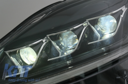 FULL LED DRL Фарове Динамичен мигач, подходящ за LEXUS IS XE20 (2006-2013) Черен Edition-image-6047683