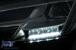 Full LED fényszórók Audi A4 B9 8W (2016-2018) modellhez, Xenonról LED-re való átalakításhoz-image-6103265