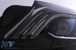 Full LED fényszórók Mercedes S-osztály W222 (2013-2017) Facelift Look dinamikus szekvenciális irányjelzővel-image-6112806