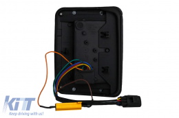 Full LED Feux arrières adapté pour JEEP Wrangler Rubicon JK 2007-2017-image-6104702