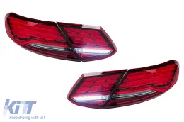 Full LED Feux arrières pour Mercedes Classe C W205 Limousine 14-18 Facelift Look-image-6164836