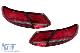Full LED Feux arrières pour Mercedes Classe C W205 Limousine 14-18 Facelift Look-image-6164838