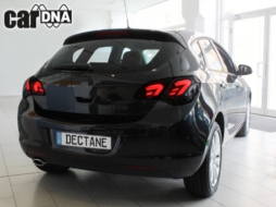 Full LED Feux Arrières pour Opel Astra J 09-15 5 Portes Hatchback Fumée Noire-image-64550