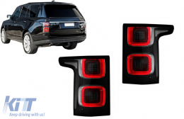 Full LED Feux arrières pour Range Rover Vogue L405 2013-2017 Facelift Look Fumée-image-6128666