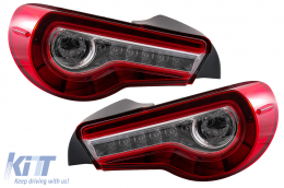 Full LED Feux arrières pour Toyota 86 12-19 Subaru BRZ 12-18 Scion FR-S 13-16 Dynamique-image-6068808