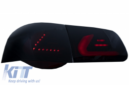 Full LED Feux arrières pour VW Passat 3C B6 Variante 2005-2010 Noir / Fumée-image-4857