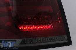 FULL LED hátsó lámpák Mercedes M-osztály W164 (2005-2008) piros füst-image-6099157