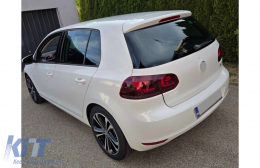 Full LED Hátsó lámpák  VW Golf 6 VI (2008-2013) R20 Design Cseresznyepiros, dinamikus, sorozatos irányjelző fénnyel (LHD és RHD)-image-6277299