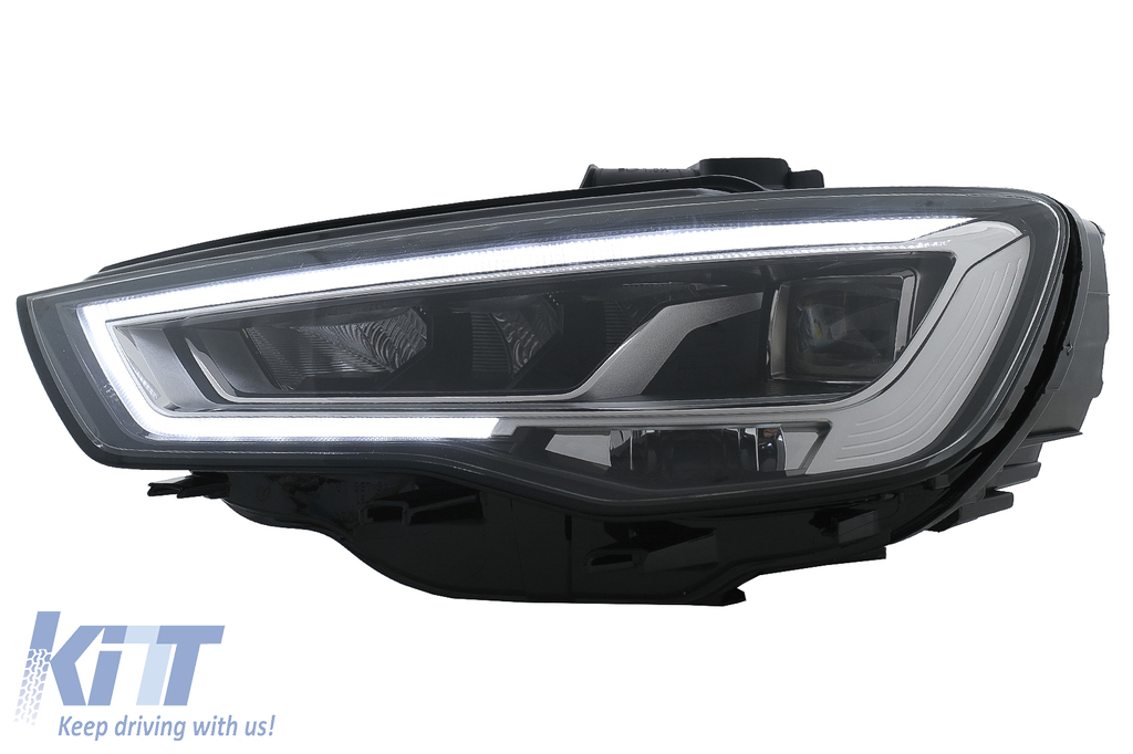 Full LED Headlights suitable for Audi A3 8V PreFacelift (20132016
