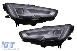 image-13-Full LED Headlights suitable for Audi A4 B9 8W (2016-2018) conversion from Xenon to LED