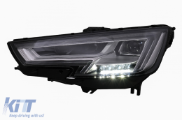 Full LED Headlights suitable for Audi A4 B9 8W (2016-2018) conversion from Xenon to LED-image-6103264