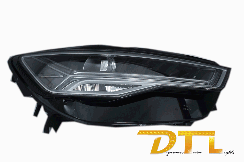 Full LED Headlights suitable for Audi A6 4G C7 (20112018) Facelift Matrix Design Sequential