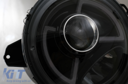 Full LED Headlights suitable for Jeep Wrangler IV JL/JLU (2018-up) Light Bar-image-6068757