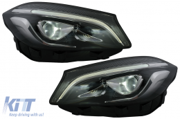 Full LED Headlights suitable for Mercedes A-Class W176 (2012-2018) only for Halogen - HLMBW176