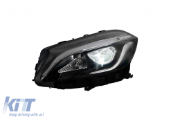Full LED Headlights suitable for Mercedes A-Class W176 (2012-2018) only for XENON-image-6127024