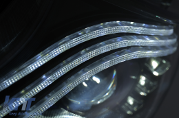 Full LED Headlights suitable for Mercedes V-Class W447 (2016-2020) Black-image-6096299