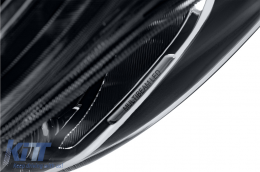 Full LED Headlights suitable for Mercedes V-Class Vito W447 (2014-2024) Black Dynamic Turning Lights-image-6164813