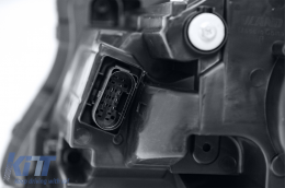 Full LED Headlights suitable for Mercedes V-Class Vito W447 (2014-2024) Black Dynamic Turning Lights-image-6164817