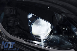 Full LED Headlights suitable for Mercedes V-Class Vito W447 (2014-2024) Black Dynamic Turning Lights-image-6164820