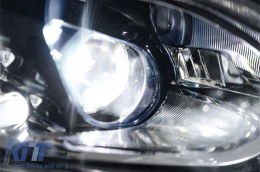 Full LED Headlights suitable for Mercedes V-Class Vito W447 (2014-2024) Black Dynamic Turning Lights-image-6164824