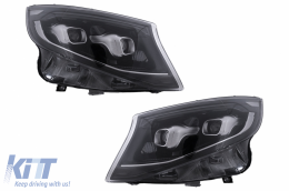 image-59-Full LED Headlights suitable for Mercedes V-Class W447 (2014-2023) Black