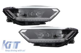 Full LED Headlights suitable for VW Passat B8 3G (2014-2019) LED Matrix Look with Sequential Dynamic Turning Lights - HLVWPA3GLED