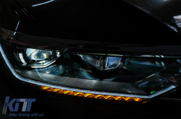 Full LED Headlights suitable for VW Passat B8 3G (2014-2019) LED Matrix Look with Sequential Dynamic Turning Lights-image-6079124