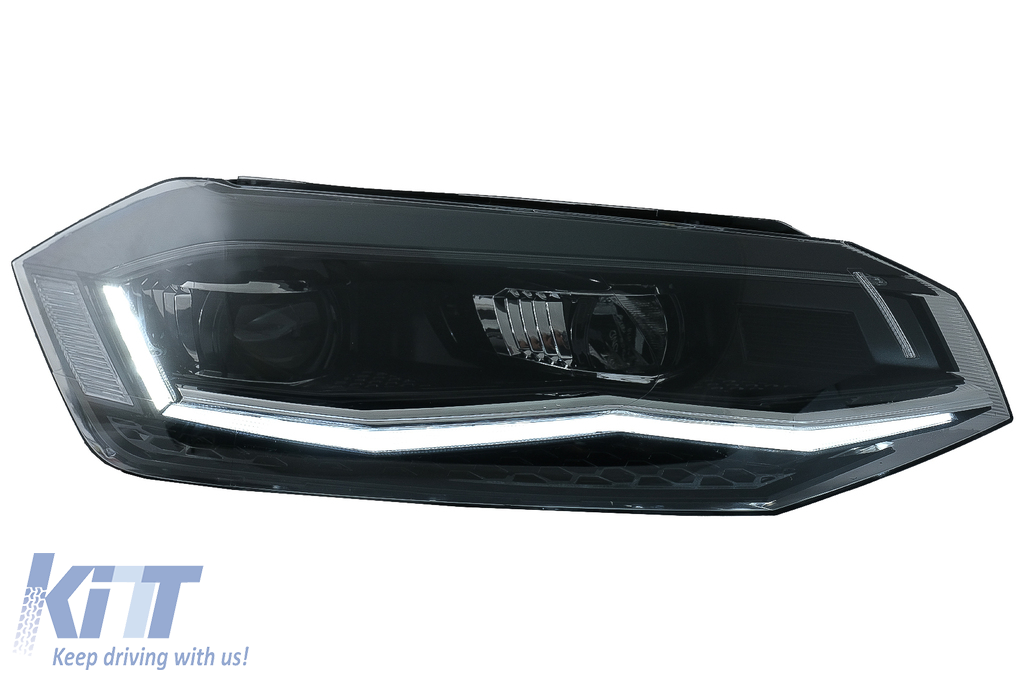 Full LED suitable for VW Polo AW MK6 (2018-2020) with and Sequential Lights - CarPartsTuning.com