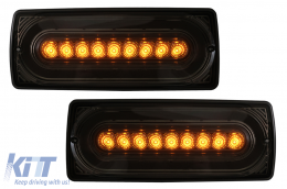 Full LED Luces traseras para Mercedes G W463 1989-2017 Dinámica Torneado Señal Fumar-image-6086009