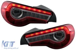 image-49-Full LED Luces traseras Para Toyota 86 12-19 Subaru BRZ 12-18 Scion FR-S 13-16 Dinámica