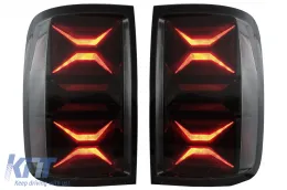 Full LED Luces traseras para VW Amarok 10-20 Dinámica Luz giro secuencial Humo-image-6089544