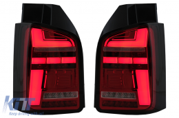 image-38-Full LED Luces traseras para VW Transporter T6 15-20 Dinámica Secuencial Torneado Luz